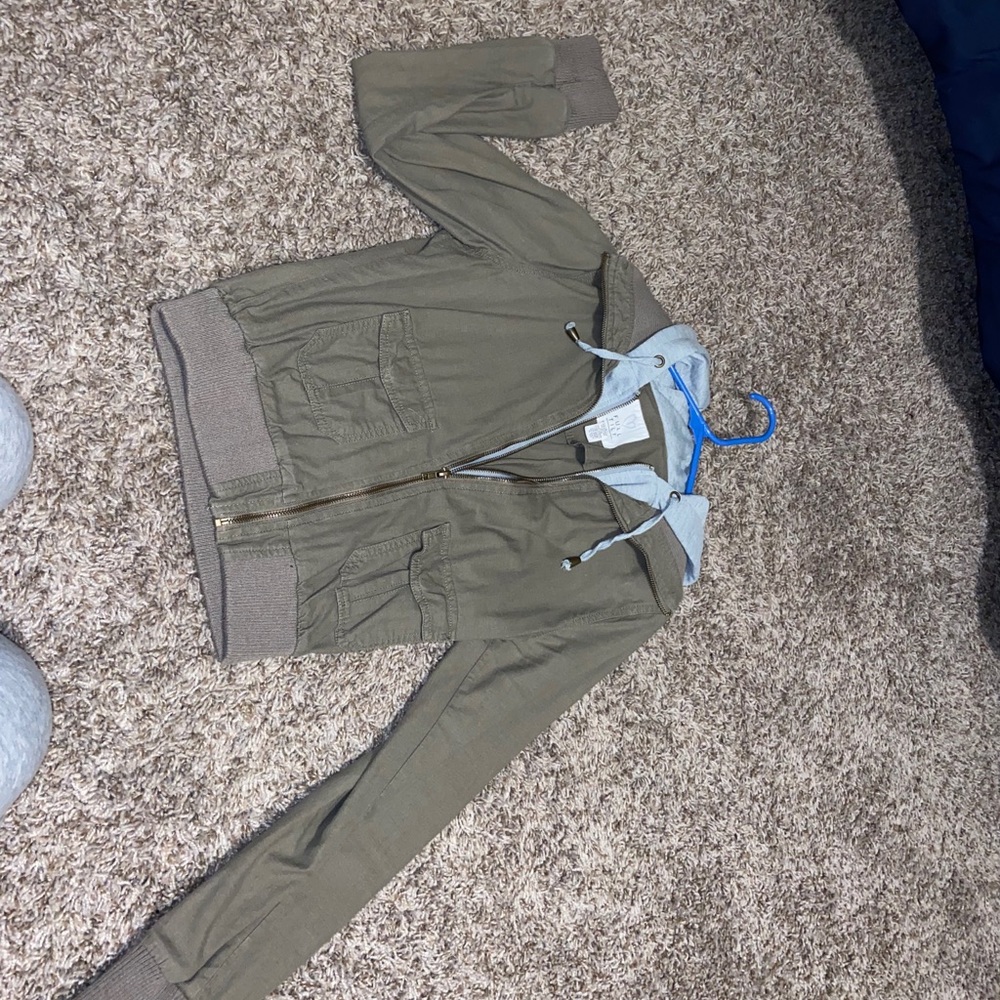 Cropped double jacket